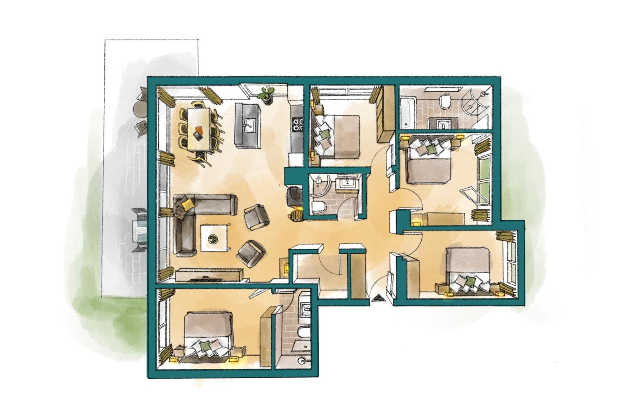 Matthiol Appartements Церматт Номер фото
